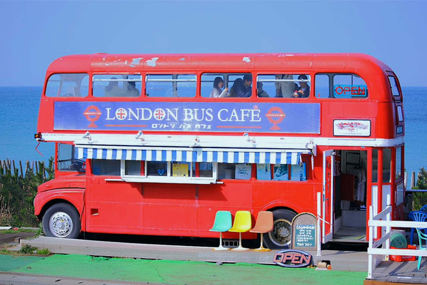 糸島LONDON BUS CAFE